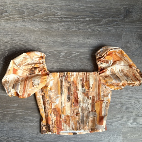 NEW & OTHER STORIES Puff Sleeve Top 4 - Picture 4 of 9